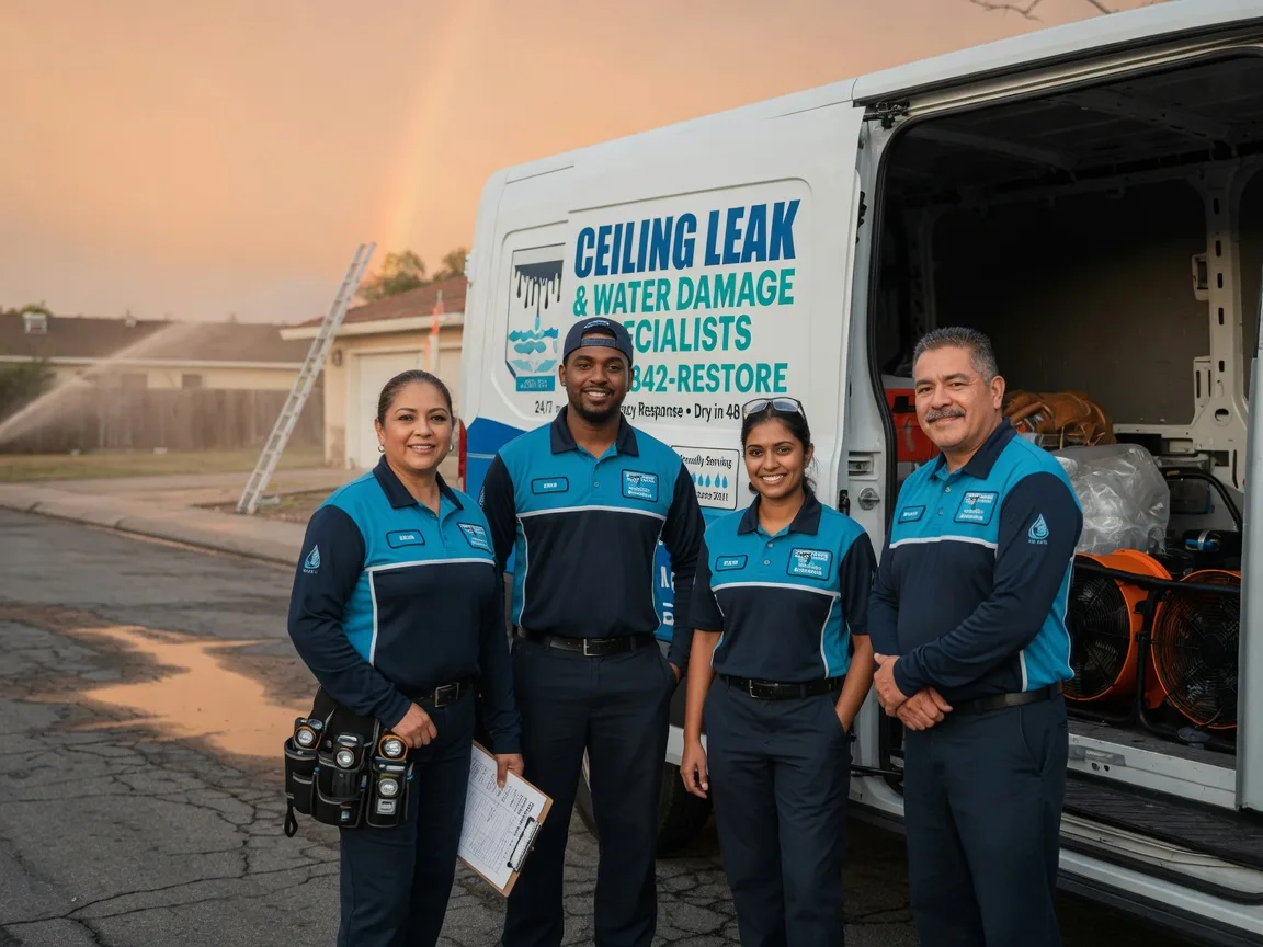 Ceiling Leak Cleanup company in Shields, ND