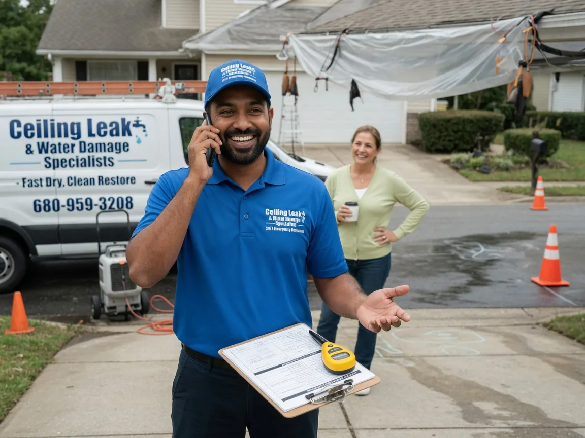 Ceiling Leak Cleanup Shields, ND FAQs